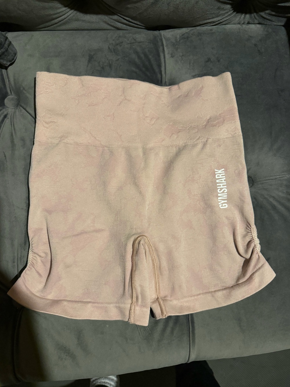 Gymshark Kids Mauve Seamless Biker Shorts - Dusty Pink